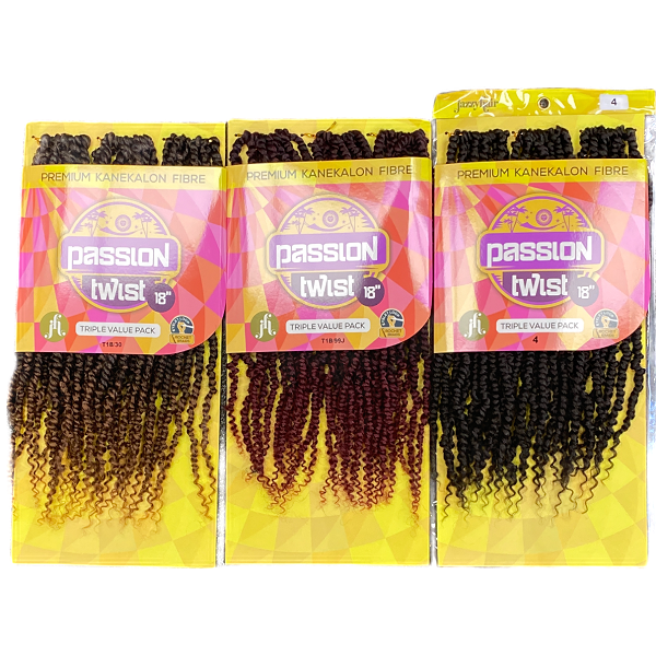 Jazzy 3X Passion Twist 14" (Value Pack)